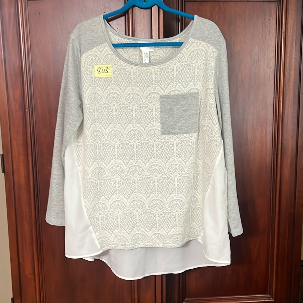 Just be… top size 1X